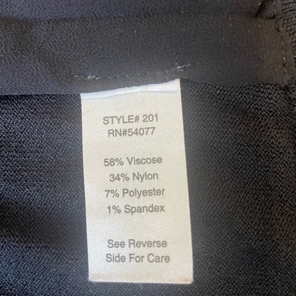 CAbi Black Bomber Zip-up Jacket | Sweater l Textured Like New - Picture 7 of 10